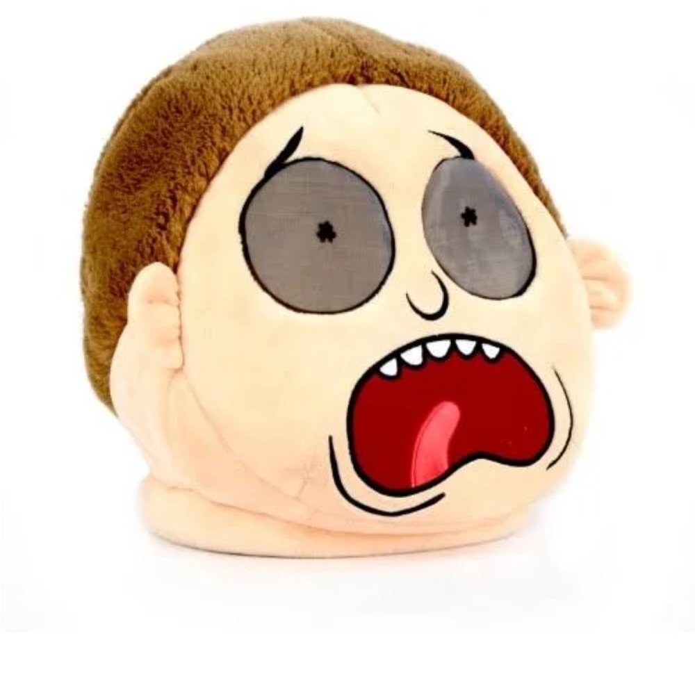 RICK & MORTY Oversized Plush Morty Mask Dan Dee Big Greeter Heads Costume